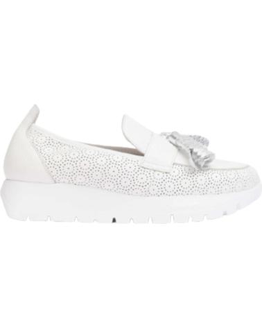 Mocassins pour Femme WONDERS ZAPATO A-2445 OFF PLATA