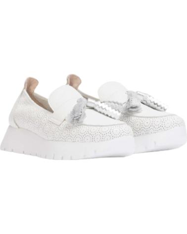 Mocassins pour Femme WONDERS ZAPATO A-2445 OFF PLATA