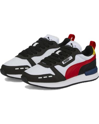 Sportivo per Donna e Bambina e Bambino PUMA ZAPATILLAS R78 JR ROJO