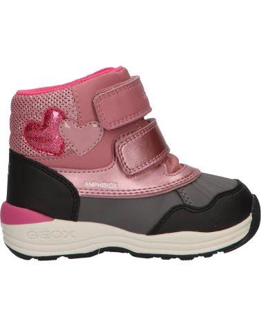 Stivali per Bambina GEOX B841FA 0BCEW B N GULP C8006 DK PINK