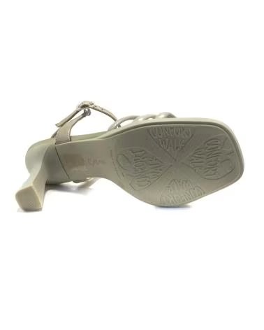 DESIREÉ SANDALIAS DE TACON ALEXA EN DORADO PARA MUJER CHAMPAN