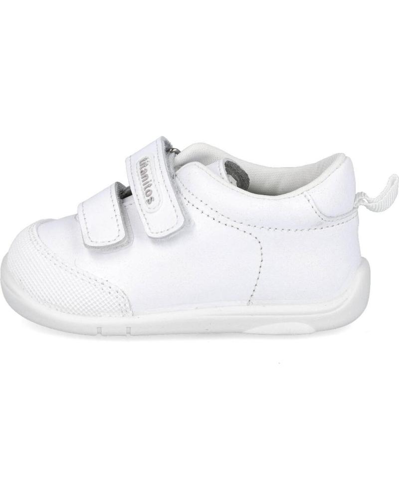Deportivas de Niña y Niño TITANITOS B500 ORSO ZAPATILLAS DEPORTIVAS BEBE BLANCO