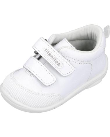 Deportivas de Niña y Niño TITANITOS B500 ORSO ZAPATILLAS DEPORTIVAS BEBE BLANCO