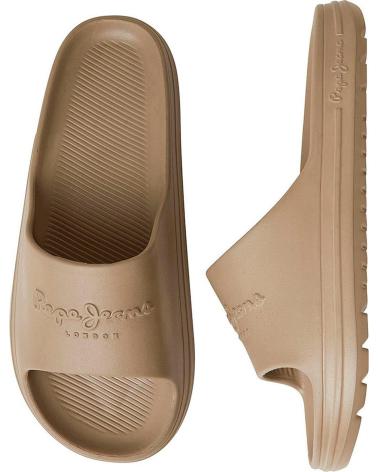 Zehansandalen für Herren PEPE JEANS CHANCLAS BEACH SLIDE PMS70121 BROWN