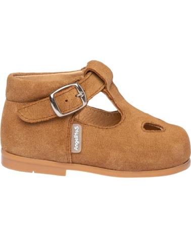 Sapatos de Menino ANGELITOS PEPITO PIEL SERRAJE 634 CUERO