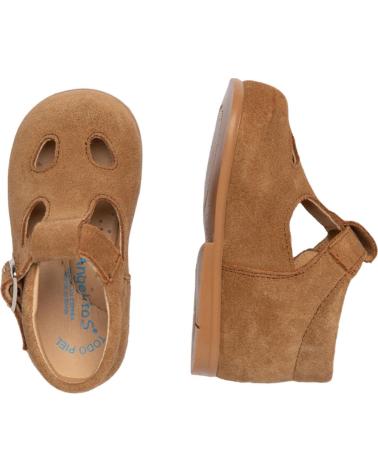 Sapatos de Menino ANGELITOS PEPITO PIEL SERRAJE 634 CUERO