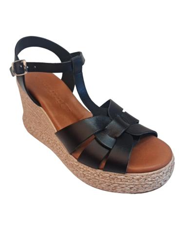Sandalias de Mujer  ERCO NEGRO