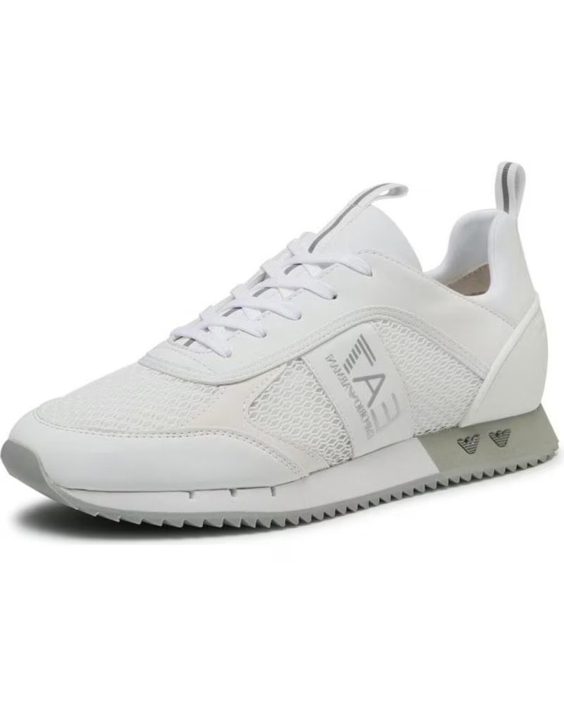 SAPATILHAS EMPORIO ARMANI EA7 X8X027 00175 BRANCO HOMEM WHITESILVER