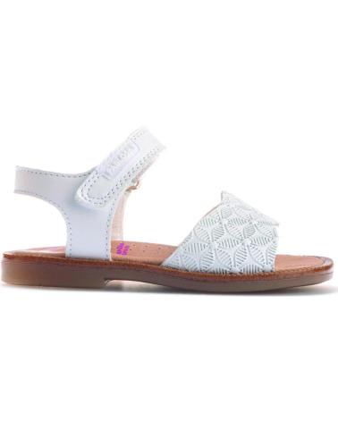 Sandalen für Mädchen PABLOSKY SANDALIA CON VELCRO OLIMPO BLANCO