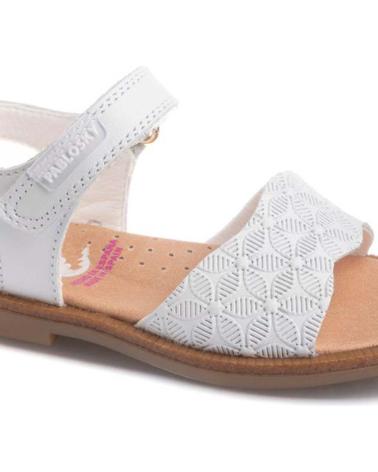 Sandali per Bambina PABLOSKY SANDALIA CON VELCRO OLIMPO BLANCO