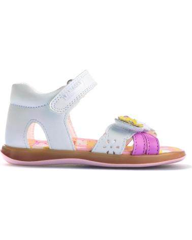 girl Sandals PABLOSKY - SANDALIA FLOR AMARILLA OLIMPO BLANCO