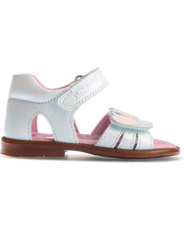 girl Sandals PABLOSKY SANDALIA NINA 3 CORAZONES  024608 NACAR
