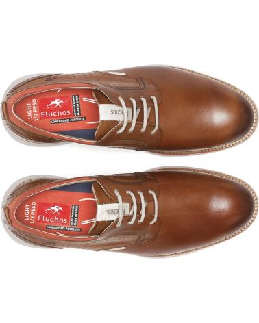 FLUCHOS SHOES F1435 EN COLOR PARA HOMBRE CUERO