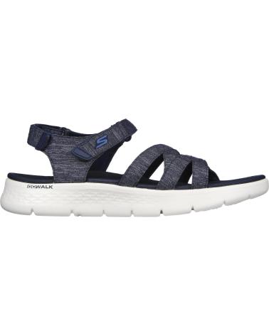 SANDALI SKECHERS GO WALK FLEX SANDAL SUNSHINE BLU DA DONNA AZUL