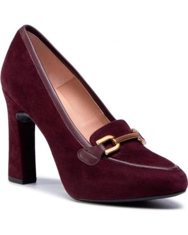 Zapatos de tacón de Mujer UNISA MOCASIN TACON 8 CM GRIS