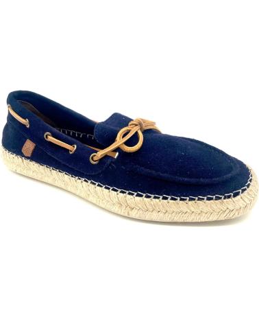 Zapatos de Hombre POPA NAUTICO SERRAJE AZUL