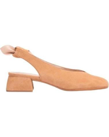 Sandalias de Mujer WONDERS DESTALONADO ANTE TACON 3 CM BEIGE