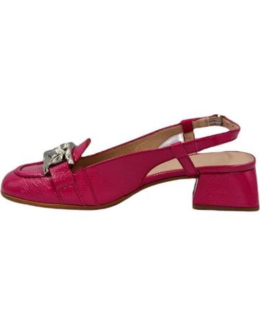 Zapatos de Mujer WONDERS DESTALONADO CHAROL TACON 3 CM ROSA