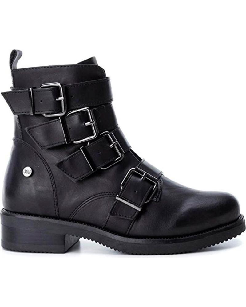 Stivaletti per Donna XTI BOTIN 4 HEBILLAS Y CREMALLERA NEGRO