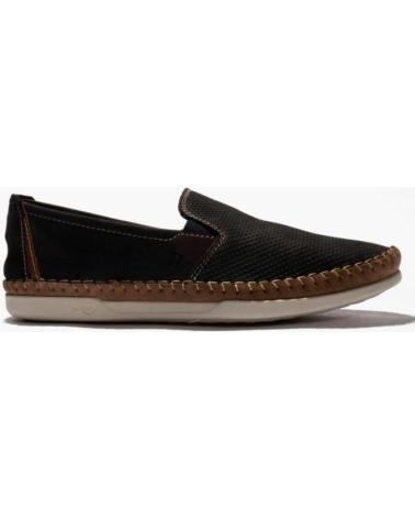 Man shoes PITILLOS MOCASIN NOBUK AZUL