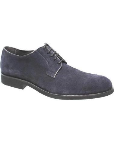 Zapatos de Hombre SERGIO SERRANO ZAPATO ANTE CON CORDONES AZUL