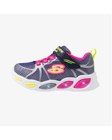 Esportes  de Menina e Menino SKECHERS S LIGHTS SHIMMER BEAMS AZUL