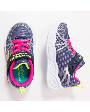 Esportes  de Menina e Menino SKECHERS S LIGHTS SHIMMER BEAMS AZUL