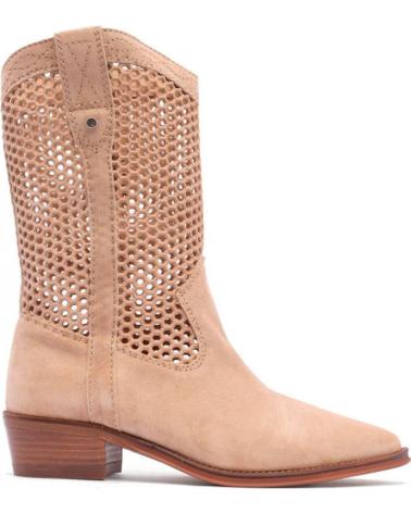 Woman boots ALPE BOTA TACON 2 CM BEIGE