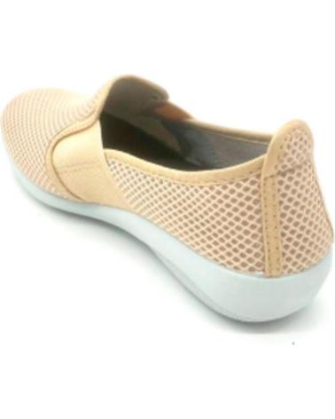 Zapatillas deporte de Mujer ROAL COPETE REJILLA ELASTICOS BEIGE