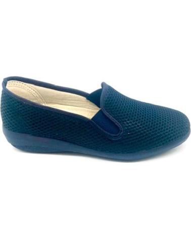 Zapatillas deporte de Mujer ROAL COPETE REJILLA CON ELASTICOS AZUL