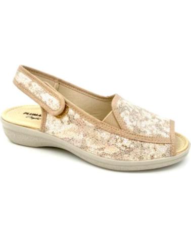 Sandalias de Mujer ROAL SANDALIA VELCRO BEIGE