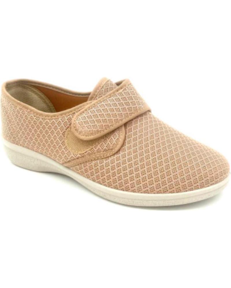 Zapatos de Mujer ROAL ZAPATILLA REJILLA BEIGE