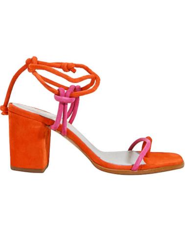 Sandalias de Mujer ALOHAS SANDALIA GRACE TACON 6 CM NARANJA