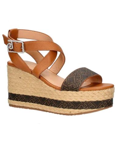 Sandalen für Damen LIU JO SANDALIA LIUJO CUNA YUTE 10 CM MARRóN