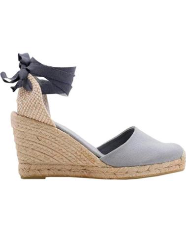 Sandalias de Mujer ALOHAS SANDALIA CLARA CUNA YUTE 8 CM GRIS