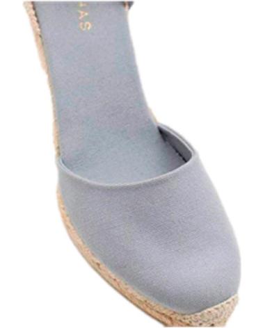 Sandalias de Mujer ALOHAS SANDALIA CLARA CUNA YUTE 8 CM GRIS