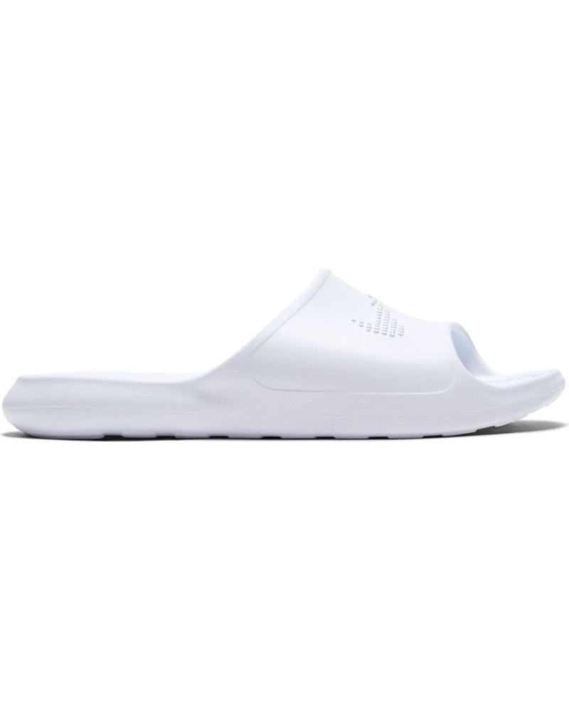 Woman and girl and boy Flip flops NIKE CHANCLAS BLANCAS VICTORI ONE SHWER SLIDE CZ7836 BLANCO