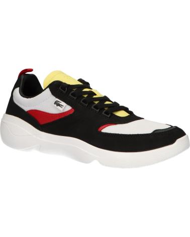 Scarpe sport per Uomo LACOSTE 38SMA0051 WILDCARD 1B5 BLK-RED