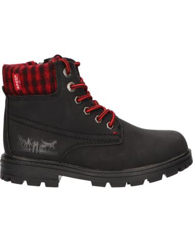 Botins de Mulher e Menina e Menino LEVIS VFOR0001S FORREST 0178 BLACK