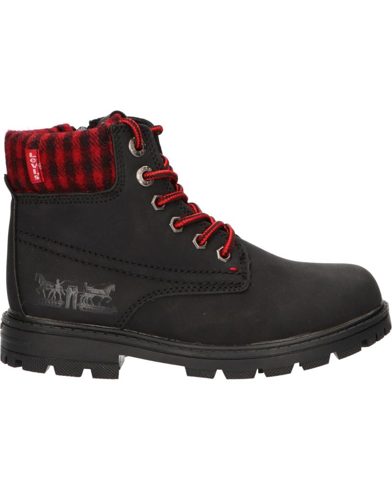 Botins de Mulher e Menina e Menino LEVIS VFOR0001S FORREST 0178 BLACK