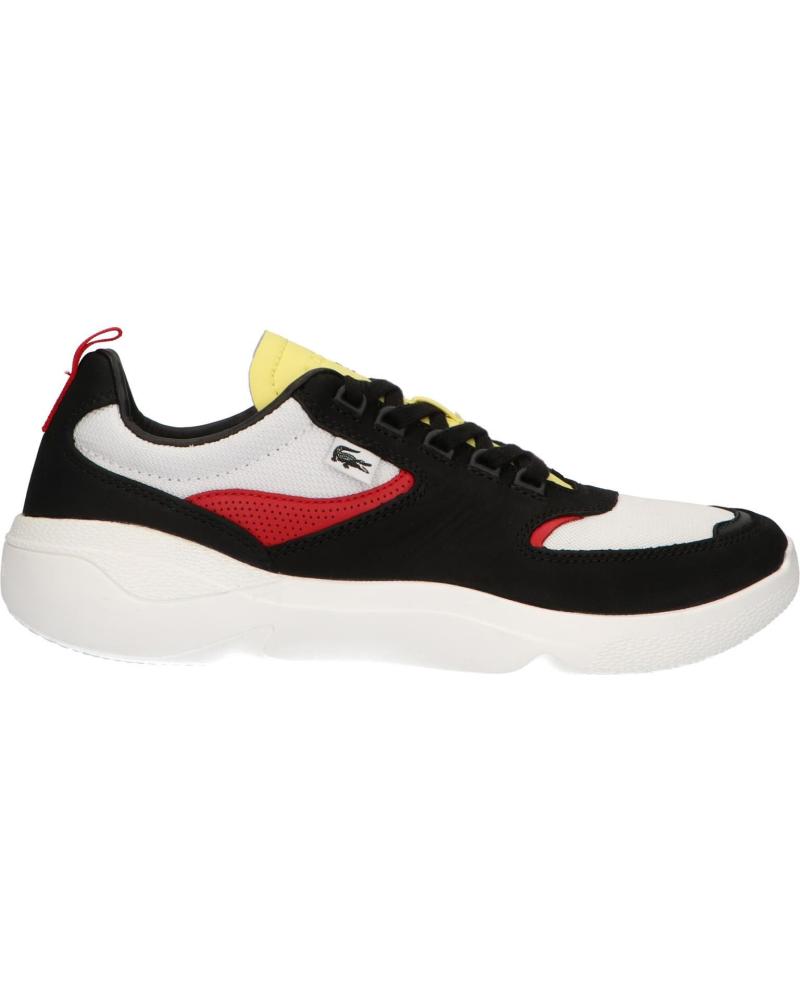 Scarpe sport per Uomo LACOSTE 38SMA0051 WILDCARD 1B5 BLK-RED