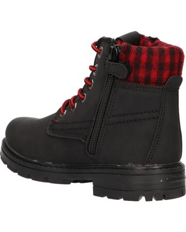 Botins de Mulher e Menina e Menino LEVIS VFOR0001S FORREST 0178 BLACK
