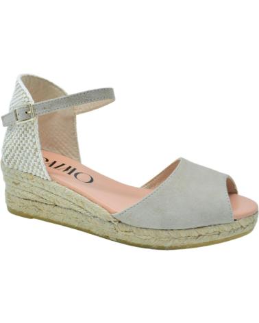 Sandalias de Mujer GAIMO ALPARGATA CUNA YUTE 5 CM BLANCO