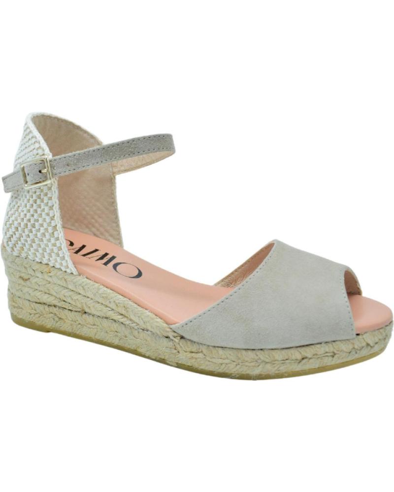 Sandalias de Mujer GAIMO ALPARGATA CUNA YUTE 5 CM BLANCO