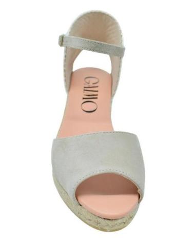 Sandalias de Mujer GAIMO ALPARGATA CUNA YUTE 5 CM BLANCO
