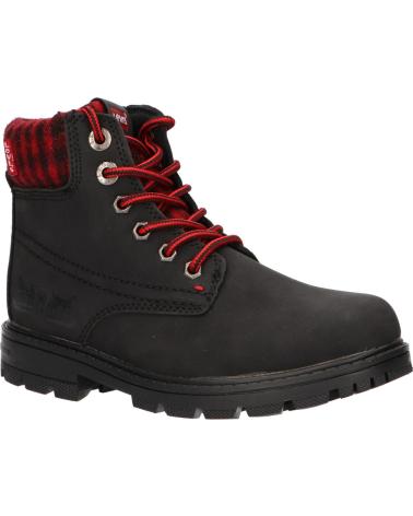 Botins de Mulher e Menina e Menino LEVIS VFOR0001S FORREST 0178 BLACK