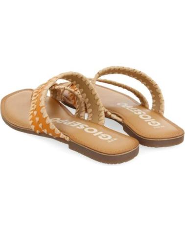 Sandali per Donna GIOSEPPO SANDALIAS PLANAS MUJER GOIAS 68837 NARANJA