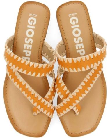 Sandali per Donna GIOSEPPO SANDALIAS PLANAS MUJER GOIAS 68837 NARANJA