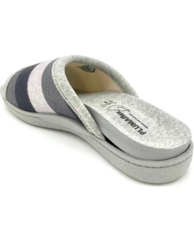 Calzado de casa de Hombre ROAL PINKI RAYAS GRIS