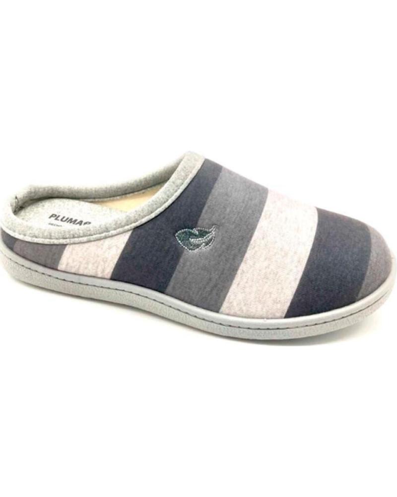 Calzado de casa de Hombre ROAL DESCALZA RAYAS GRIS